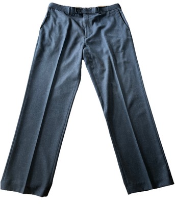 Perry Ellis Portfolio Dress Pants Men 38x32 Blue