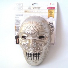 Harry Potter Death Eater Full Face Mask Target Exclusive Temporary Tattoo 2023