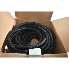 NUEVO Techflex GRP130 1/2 Negro F6 Envolveble Manga Trenzada 100 Pies Rollo