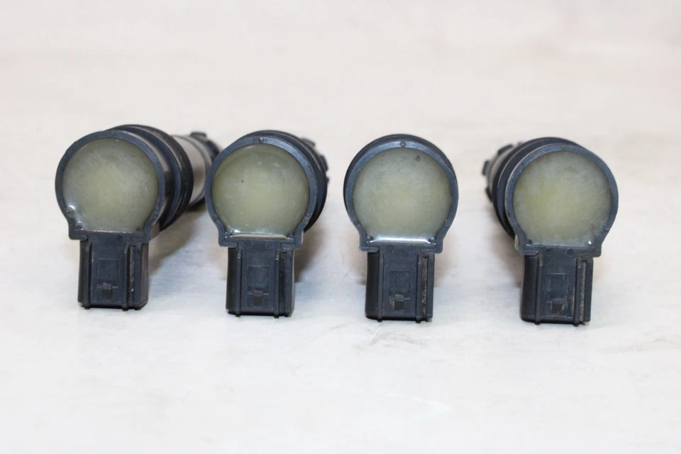 00-02 KAWASAKI NINJA ZX6R ZX600J BOBINAS DE ENCENDIDO OEM BOBINA TAPAS DE BUJÍAS Foto 4 de 4