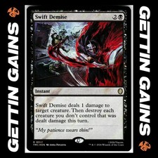 Swift Demise - 0021 - R - Foil - TMNT - MTG - NM/M