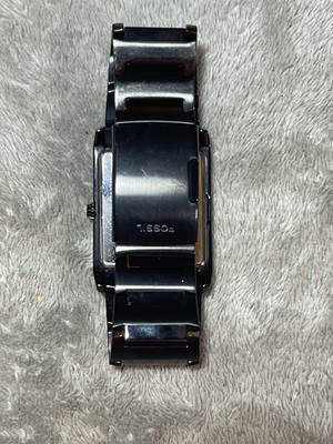 Vintage Fossil FS-4303 Black Diamond Analog Men
