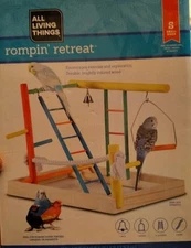 All Living Things Rompin' Retreat Activity Center For Small Birds(A10)