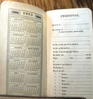 1913 The Farmers Lumber & Hay Co. Stewart (sic), Nebr. ledger red leather — photo 4