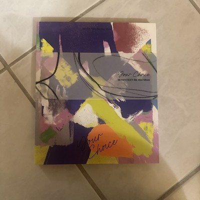Seventeen - Your Choice Album Postkarten, Sticker Kpop CD