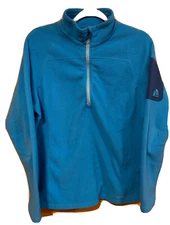 Eddie Bauer Polartec Aqua 1/4 zip pullover Polar Fleece Size XL