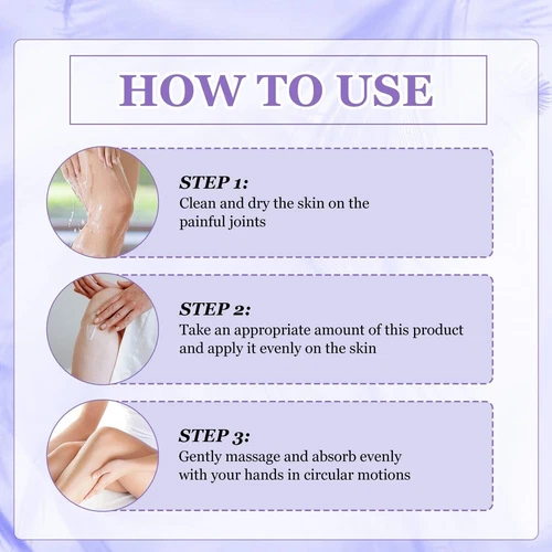 Kresin Joint Pain Gel Purple Gel, Kresin Soothing Pain Massage Gel Neck 100g 1-5 - Picture 13 of 17
