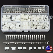560PCS Housing Connectors XH 2.54mm 2/3/4/5 Pin Cable Terminal Socket M/F Kit