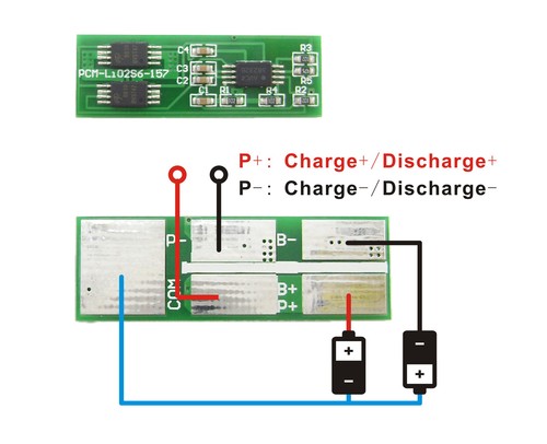 7.2V 7.4V Li-ion Li-Po Battery Protect Circuit Management Module Board PCM BMS - Picture 27 of 35
