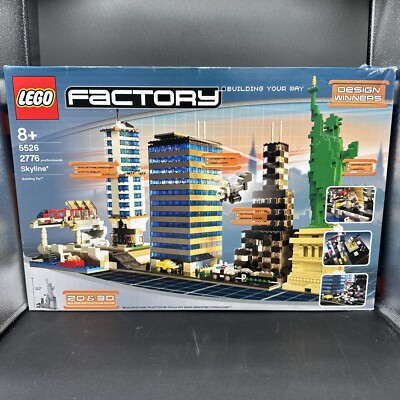 2005 Lego Factory Skyline 5526 Set Statue of Liberty Skyscrapers Sealed New  2776