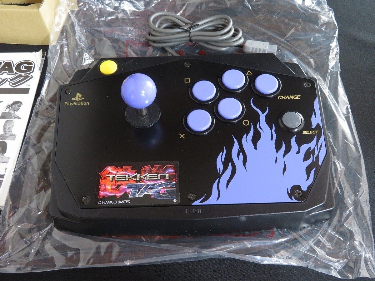 鉄拳TAGスティック〈PS2〉 PS2 Tekken Tag Controller Arcade Stick Hori PlayStation 2