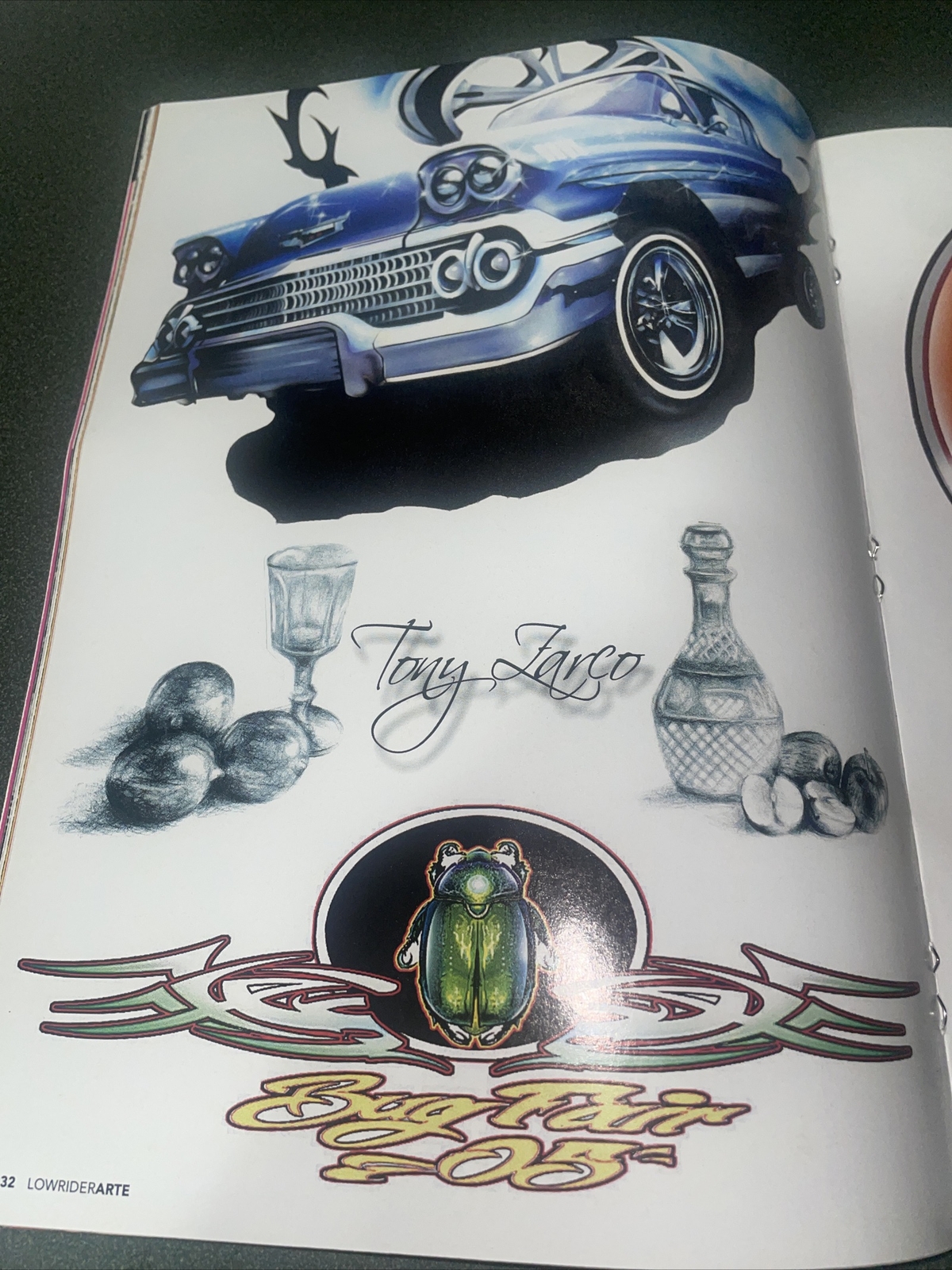 Lowrider Arte Magazine April/May 2006 Original Out Of Print 