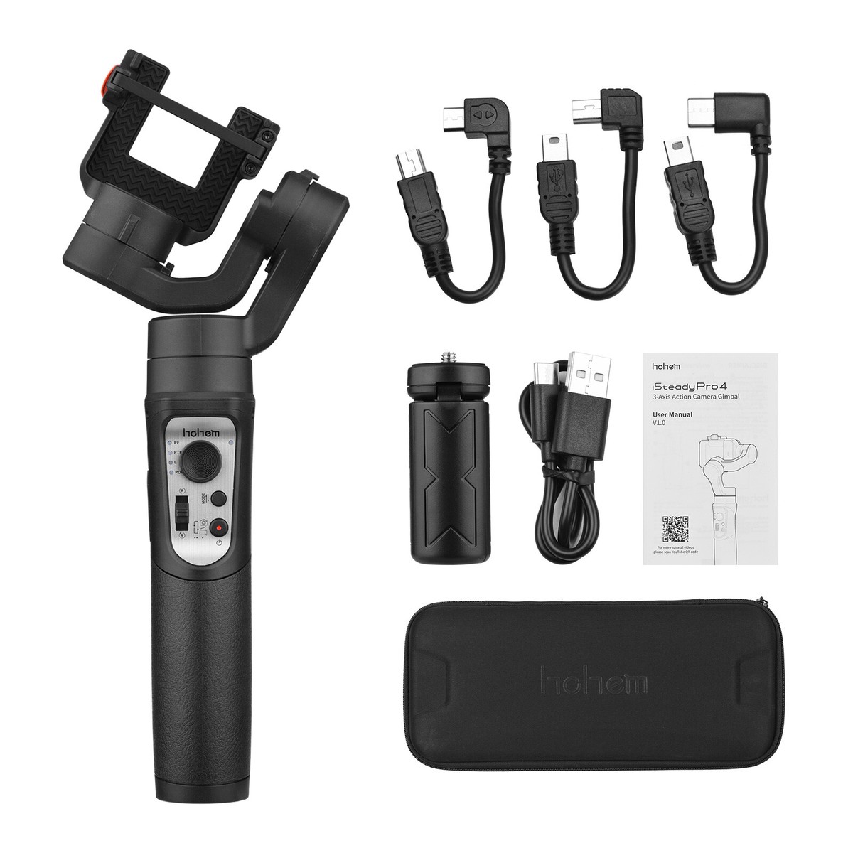 Hohem iSteady Pro 4 3-Axis Pocket Camera Gimbal Stabilizer Hohem iSteady Pro 4 3-Axis Pocket Camera Gimbal Stabilizer