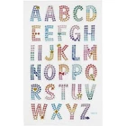 Sparkly Alphabet Gem Stickers
