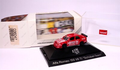 Herpa - 036047 Alfa Romeo 155 V6 TI DTM 1993 ''Schübel-Team'' Nr.6 Danner - PC -