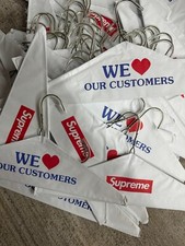 LOT OF 50 Supreme Clothing Hangers Brand New Authentic