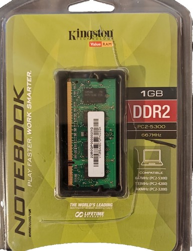 2 GB / 1 GB PC2-5300U DDR2-667 MHz CL5 RAM Desktop Intel A Bassa Densit&agrave; 113309233354