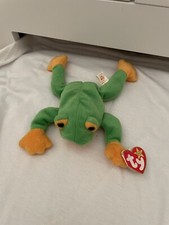 TY Beanie baby - Smoochy - pvc pellets - RARE