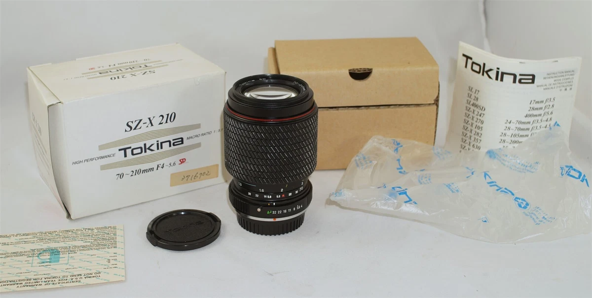 Tokina 70-210mm f/4-5.6 Camera Lenses for sale - eBay