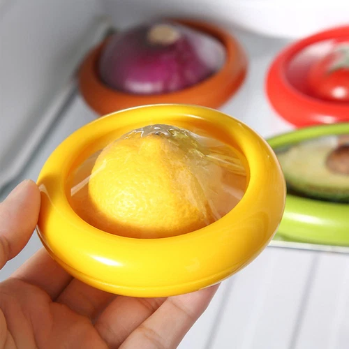 4Pcs Silicone Fruit Vegetable Anti-Oxidation Storage Box Fruit Storage Container - Picture 6 of 12