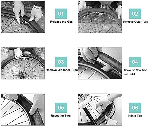WEEROCK MTB Reifen 24 X 1,95 Zoll – Faltbar, Robustes Profil Für Mountainbike