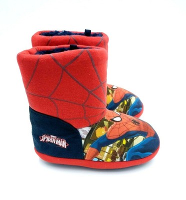 spiderman boot slippers