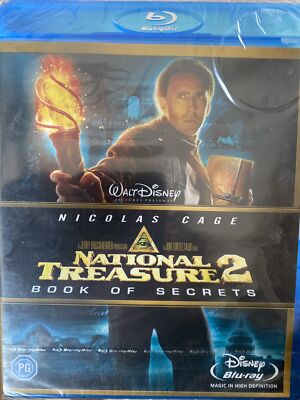 National Treasure 2 - Book Of Secrets (R2 Bluray) Disney - New & Sealed