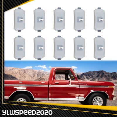 Lincoln Continental Clips 10x Body Side Belt Moulding Clips Für Ford Lincoln Continental 75-76 (Vintage) Ford Lincoln Continental Clips - Foto 2