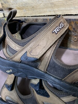 Teva 4138 Katavi Brown Ankle Strap Sport Sandal Men display picture 1