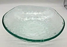 Annieglass Light Green Bowl Etched-To Bloomingdales 35th Anniversary Signed 2018