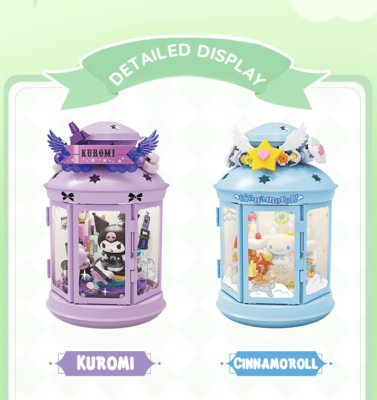 ✓ Official Sanrio Characters Lantern Night Lights Building Block