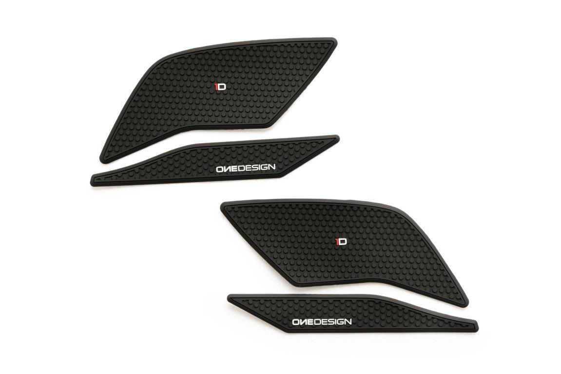 Puig Soft Side Tank Protectors Pads Grips Black Yamaha YZF-R1 2015 - 2019