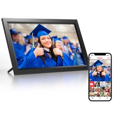 Tibuta Digital Photo Video Frame 15.6Inch Sma...