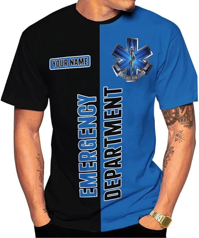 Personalized Emergency Department Shirt, Emergency Room Tshirt, ER