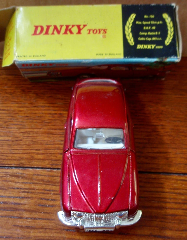 Vintage Meccano Dinky Toys No. 156 SAAB 96 Unused In The Original Box - Image 4 of 4