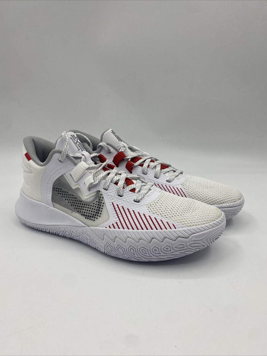 Nike Kyrie Flytrap V White University Red Black CZ4100-100 Men's