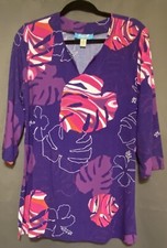 Kai Brand Women’s Aloha Wear Blouse/Dress Hawaiian - Medium
