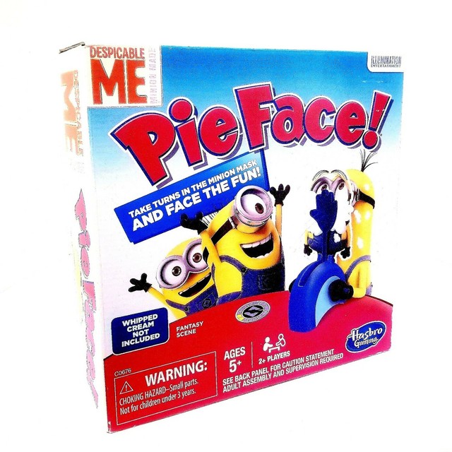 Hasbro Despicable Me Minion Made Edition Pie Face Game C0676 for sale