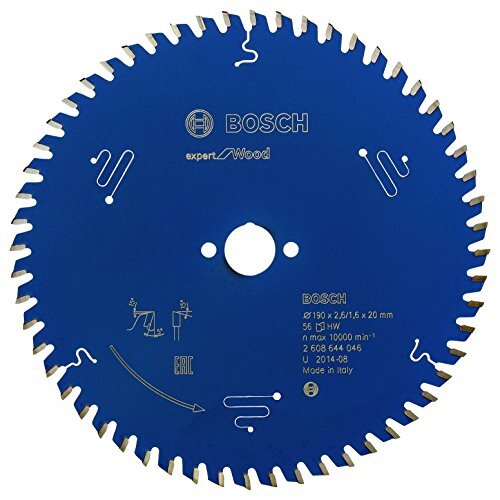 NEW - BOSCH 2608644046 - Disco de sierra circular CSB Expert madera: 190x20x56D