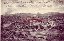 1908 BIRD'S-EYE VIEW OF THE CITY OF GLOBE, ARIZONA