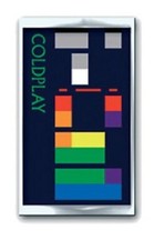 COLDPLAY pin - official -new  just under 2" tall