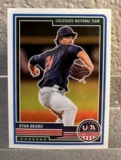 2023 Panini USA Baseball Stars & Stripes - #63 Ryan Bruno (RC)