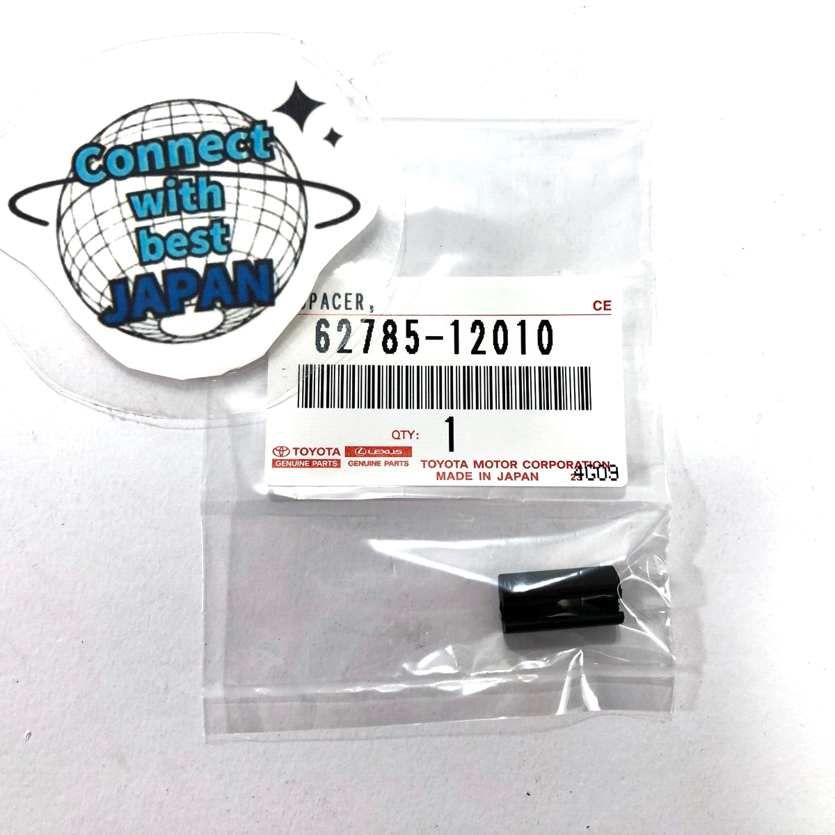 TOYOTA Genuine Corolla AE86 3Door Hatch Rear Quarter Glass Clips