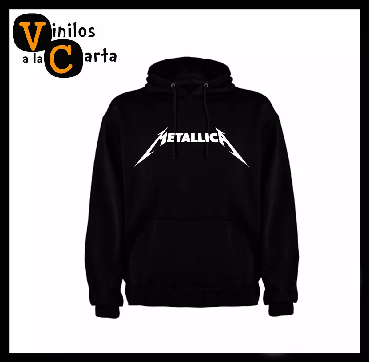 Sudadera outlet metallica hombre