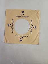 45 RPM 7" RECORD SLEEVES CO. SLEEVE 1 PACK SEE PHOTOS - Columbia Discos SLV195