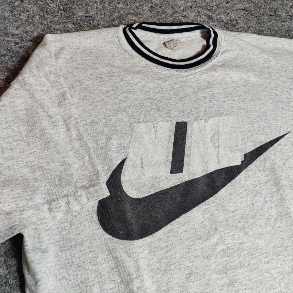 Nike Cotton Blend Gray Vintage T-Shirts for Men for sale | eBay