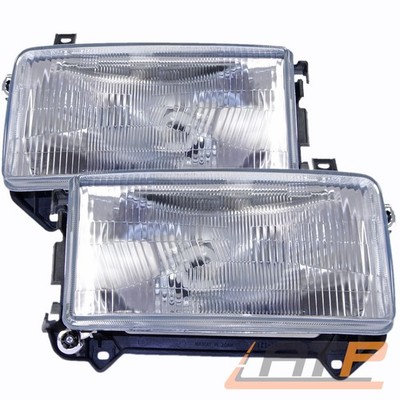 2x SCHEINWERFER HAUPTSCHEINWERFER H4 LINKS + RECHTS FÜR VW TRANSPORTER BUS T4