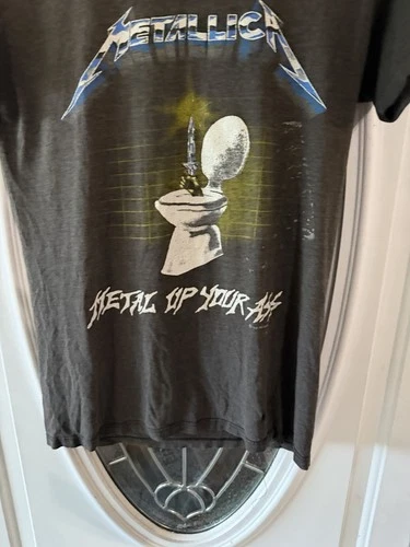 Metallica Metal Up Your Ass T-shirt 1980s vintage concert t-shirt, vintage, single stitch, B+ condition