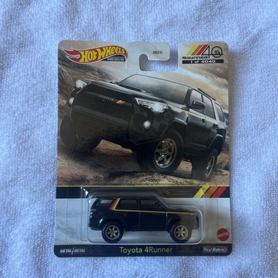 Genuine Hot Wheels Toyota 4runner 40th Limited Edition 1/4040.