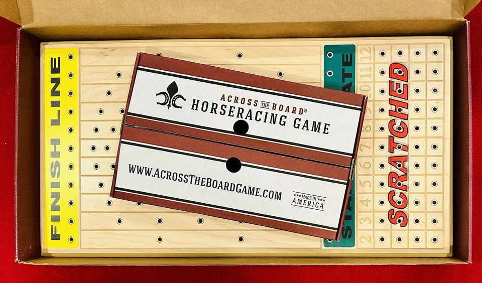 2007 年未使用横跨棋盘赛马游戏枫木上衣哇! 完整 — 第 3/4 张图片